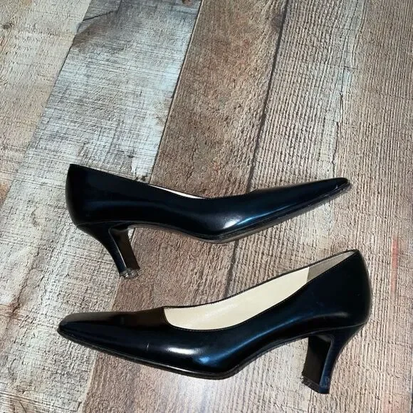 Prada square toe black pumps heels - Picture 9 of 11